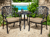 Hartman Garden Furniture Set Hartman Amalfi Bistro In Bronze